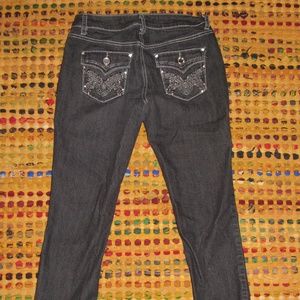 Black colored Jeans.